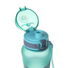 SILAPRO MAX Бутылка спортивная с замком, EGGSHELL BLUE-ULTIMATE GREY, 600мл, РС, силикон