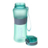 SILAPRO MAX Бутылка спортивная с замком, EGGSHELL BLUE-ULTIMATE GREY, 600мл, РС, силикон