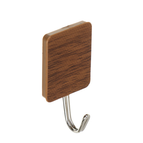 Крючки самоклеящиеся тм VETTA, металл, PS, 2 цвета, 5шт