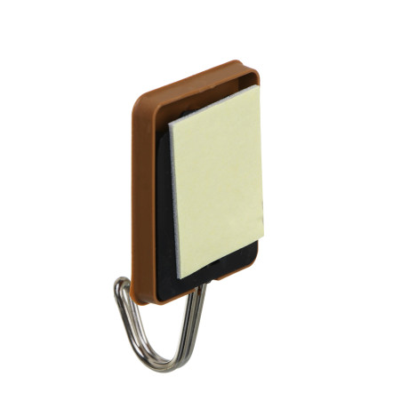 Крючки самоклеящиеся тм VETTA, металл, PS, 2 цвета, 5шт