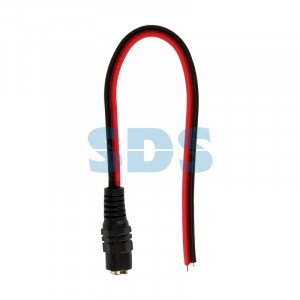 Разъем питания гнездо 2.5х5.5 мм с проводом 20 см Rexant, (50!)14-0332