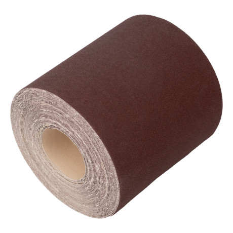 Шкурка на тканевой основе, KK18X W, зернистость 25Н(P 60) бобина 200мм х 20 м, водостойкая, "БАЗ"