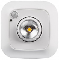 СТАРТ св-к ночник PL 3led SR датч свет датч движен 3хААА не в комплекте 75x75x75 пластик белый 358