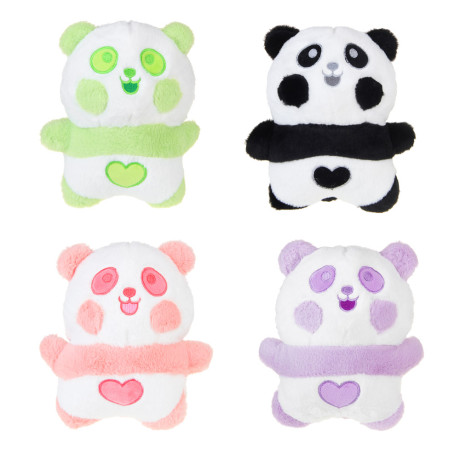 МЕШОК ПОДАРКОВ Игрушка мягкая в виде животных "Пандочка", полиэстер, 19см, 4 цвета