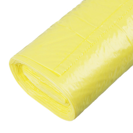 GRIFON Мешки для мусора, 30 л., 15 шт. с завязками, прочные ПВД, 4 цвета, рулон