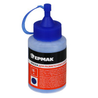 ЕРМАК Краска для разметочных шнуров, синяя, 50г