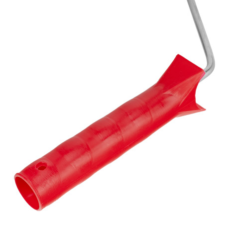 Валик "Поролон", в сборе, 100 мм, D 48 мм, D ручки 6 мм, крепление шплинтом Сибртех