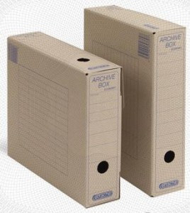 Папка архивная Дело  крафт/бумвинил 8см 4 завязки 88606