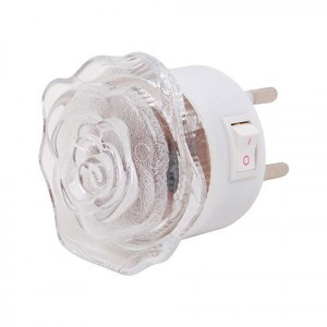 LEEK ночник св/д LE LED NL-833 0,4W 50х52х78 Роза LE062101-0006