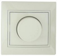 Lezard Мира диммер с фильтром и предохр. СУ 1 кл. 16А (500Вт) крем. (корпус PC) 701-0303-117