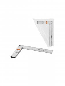 TDM Рубин угольник столярный 250мм алюминиевый, усиленный, облегченная рукоятка SQ1018-0511