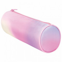 Пенал-тубус BRAUBERG, с эффектом Soft Touch, мягкий, &quot;Rainbow Cloud&quot;, 22х8 см, 229013