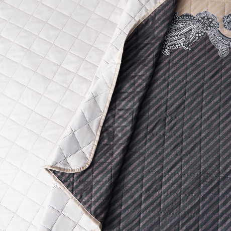 PROVANCE Хейзел Покрывало стеганое принтованное 200х220см, 100% полиэстер