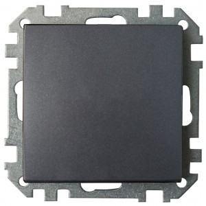 Bylectrica СТИЛЬ мех. 1 кл.выключателя черный графит, (С110-525 черный графит)