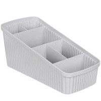 Органайзер универсальный VELVET 240х117х106мм, светло-серый флэк