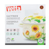 VETTA Подсолнухи Кастрюля эмалированная, 18см, 2,0л, индукция