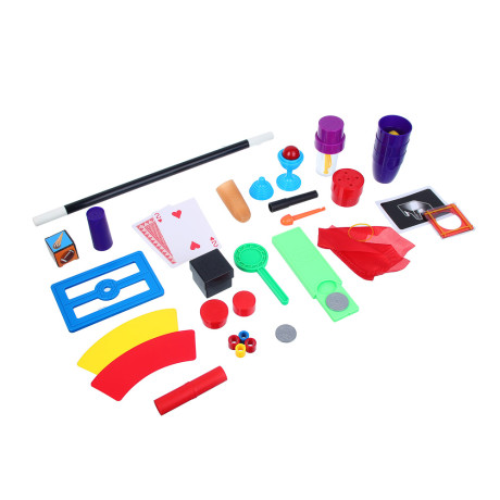 ИГРОЛЕНД Игра настольная "Маленький Фокусник" 65 фокусов, ABS, PP, PS, текстиль, картон, 27х5,5х25см