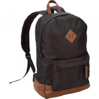 Рюкзак молодежный №1 School черный, кож.зам. 456496