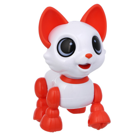 ИГРОЛЕНД Игрушка "Интерактивный питомец" котенок, ABS, звук, свет, движ., 2хAAA, 12,5х8х13,5 см