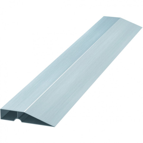 Правило алюминиевое "Трапеция", 1 ребро жесткости, L-1,7 м Сибртех