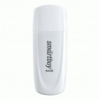 Флеш-диск (флэшка) UFD 2.0 SmartBuy 64GB Scout White SB64GB2SCW
