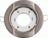 Navigator св-к встр GX53 волна 116(90)x38 черный xром-жемчуг NGX-R8-007-GX53 93057