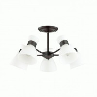 LUMION 4534/5C COMFI LN21 056 черн. люстра E27 5x60W 220V 300x610 WILMA