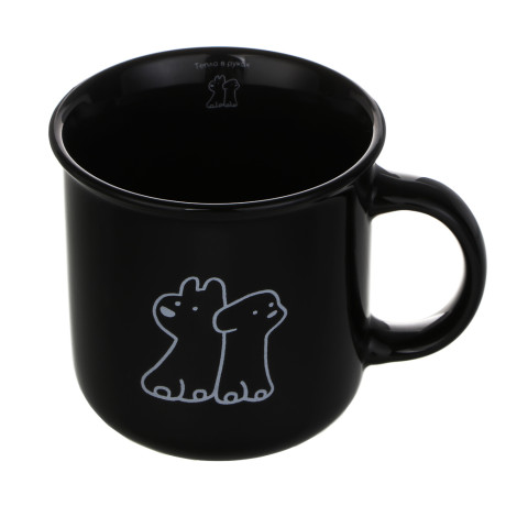 Кружка, 9,5x12x8,6 см, керамика, 2 цвета