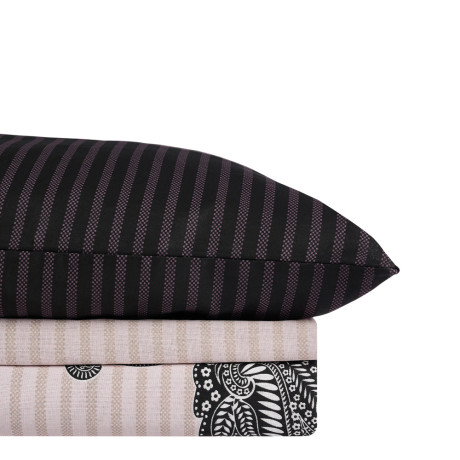 PROVANCE Хейзел Комплект постельного белья 1,5 (4 предмета), бязь, 100% хлопок, бежевый