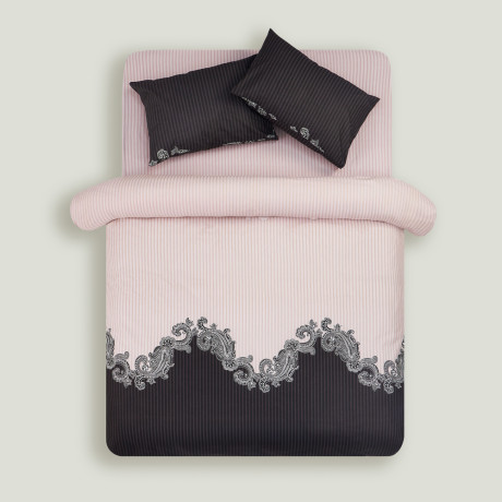 PROVANCE Хейзел Комплект постельного белья 1,5 (4 предмета), бязь, 100% хлопок, бежевый