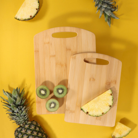 VETTA Гринвуд Набор досок разделочных, 2шт. (28х20х0.9см, 33х24х0.9см), бамбук