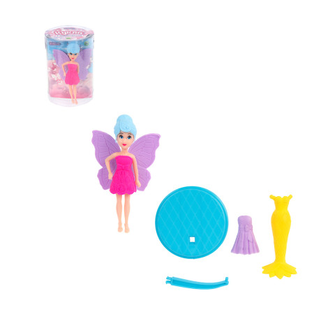 ИГРОЛЕНД Кукла 9 см с крылышками, 6,5х9,5 см, ABS, PVC, микс видов