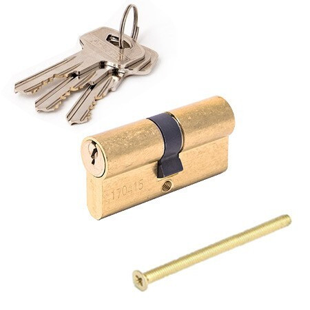 Личина Апекс 60-3+ (латунь) 3 ключа, удлинненый винт  \10 (100)