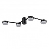 LUMION 8187/4C COMFI LN25 черн., мет. люстра LED GX53 4x7W 220V SANATA