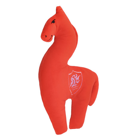 Лошадка вельбоа, 38 см, Вельбоа+ПЭ+вышивка