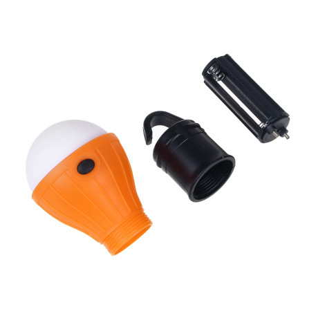 ЕРМАК Светильник кемпинговый подвесной, 3 режима, 3 LED, 3хАAА, 11.5х5х5см