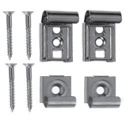 Зеркалодержатель Stedo (4 скобы) хром