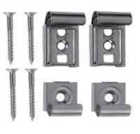 Зеркалодержатель Stedo (4 скобы) хром