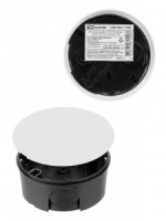 TDM коробка распред. У195 СУ D75х30 для твердых стен, крышка, IP20, инд. штрихкод SQ1402-1195