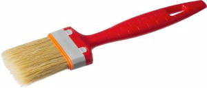 Кисть плоская ЗУБР"УНИВЕРСАЛ-СТАНДАРТ", натуральная щетина, пластмассовая ручка, 2"/50мм (12!!!)