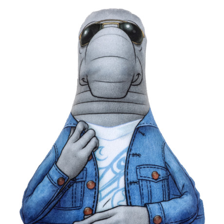 Мягкая игрушка-подушка "Мемчик", полиэстер, 24-30 см, 6 видов