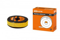 _СНЯТО TDM МК3 маркер на провод 6мм символ &quot;В&quot; 350шт/ролл (цена за 1ролл) SQ0511-0062