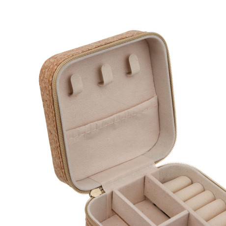 Шкатулка для украшений, 9,5x9,5x5 см, ПВХ, 4 дизайна