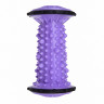 Ролик массажный для рук и ног тм BY SPORT, 13,5x7см, ABS, фиолетовый