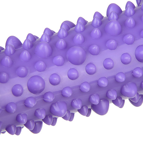 Ролик массажный для рук и ног тм BY SPORT, 13,5x7см, ABS, фиолетовый