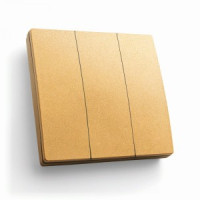 Feron КИНЕТИК выкл. ОУ 3 кл. беспроводной золото 86x86x14 без контроллера LD100/LD200 TM83 41727