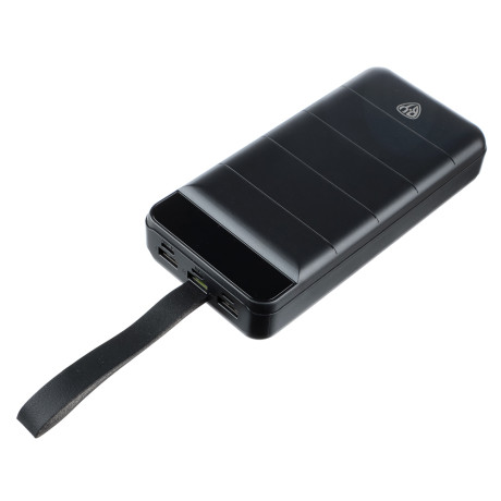 BY Аккумулятор мобильный, 30000мАч, 3xUSB-A, 1xType-C, 1xMicro-USB, 1x iP