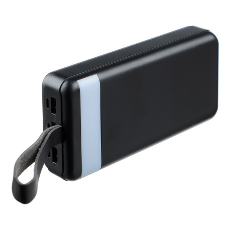 BY Аккумулятор мобильный, 30000мАч, 3xUSB-A, 1xType-C, 1xMicro-USB, 1x iP