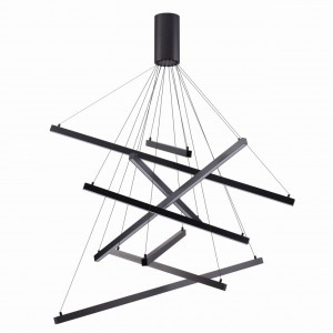 ODEON LIGHT 3860/96B ODL20 32 черный/металл Подвесной св-к LED 3000K 96W 220V COMETA