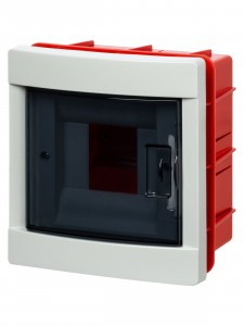 TDM бокс (корпус) пластик ЩРВ-ПМ- 4 мод. встраиваемый белый IP40, Народный SQ0921-0002
